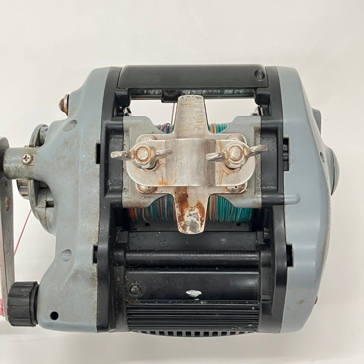 電動リール　ミヤマエ　COMMAND X-4 電動リール　ジャンク品 〇〇 Miya Epoch ミヤエポック ミヤマエ COMMAND コマンド X-4