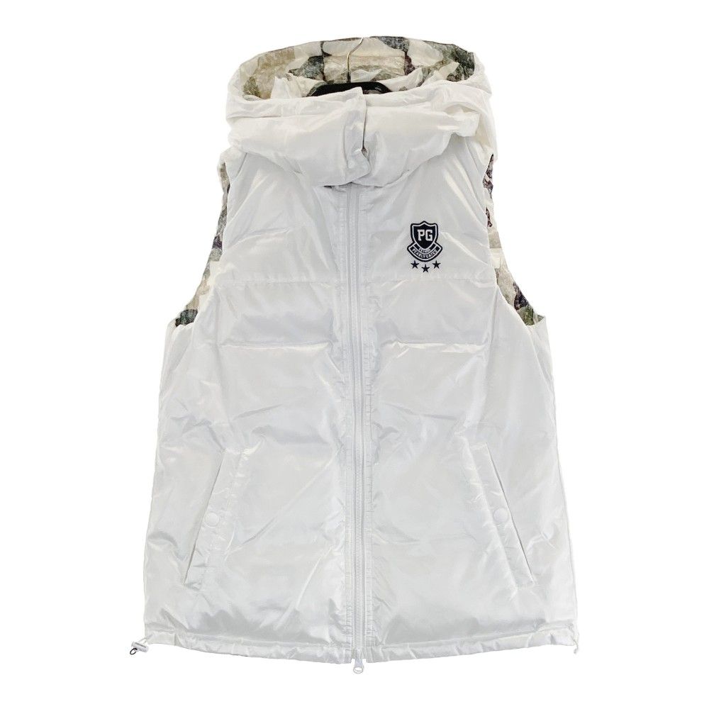 パーリーゲイツ　ダウンベスト　ゴルフウェア　カモフラ　2 サイズ：0 PEARLY GATES パーリーゲイツ ; 2WAY リバーシブル ダウン