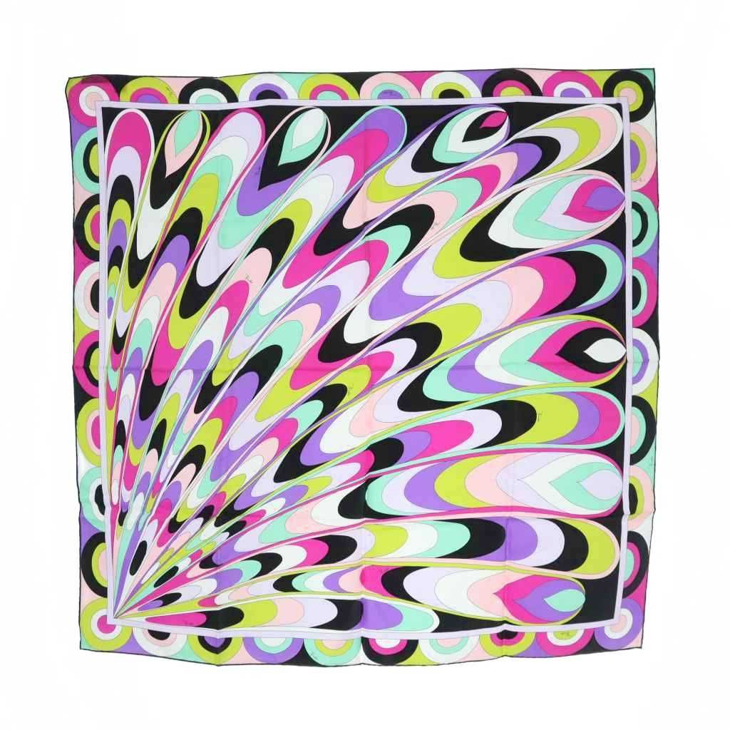 EMILIO PUCCIシルク スカーフ イタリア製 エミリオプッチ ペイズリー