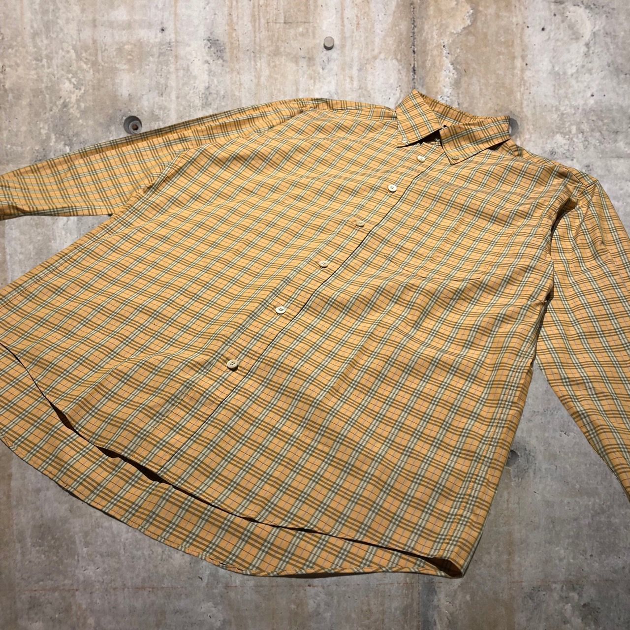 季節外れ得々セール ＊ Burberry バーバリー イエロー ノヴァチェック 10419966HT_14_f.jpg