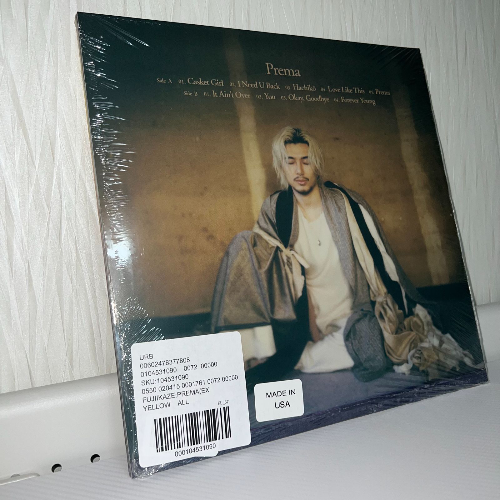 入手困難　藤井 風 Prema UO限定盤 LP 1000枚限定 藤井風 Prema 1000枚限定 レコード UO Exclusive LP - メルカリ