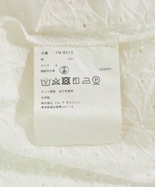 TAO タオ ブラウス M 黒 【古着】【中古】 綿ブロード角衿長袖ブラウス TZ－B008－052 | tao