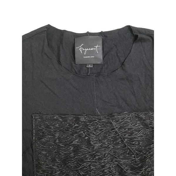 FAGASSENTファガッセン18SSTA2SKIMONOフロントデザインTシャツブラック 