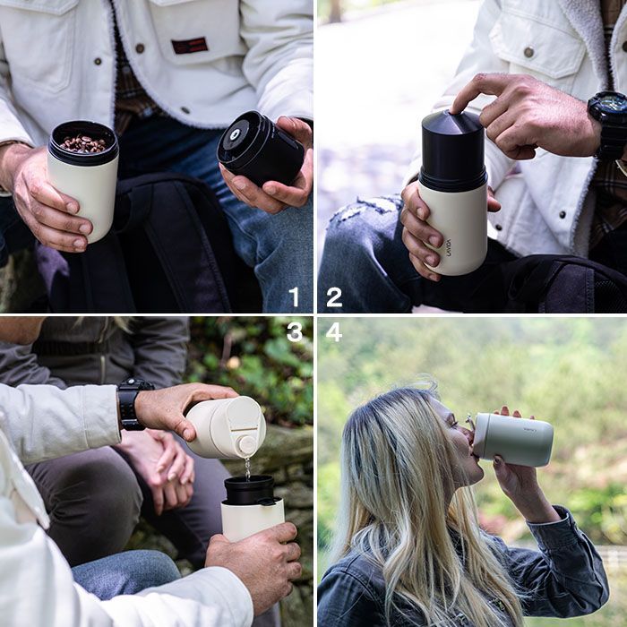 未使用新品】話題のポータブルコーヒーメーカー！ATONCE(アトンス