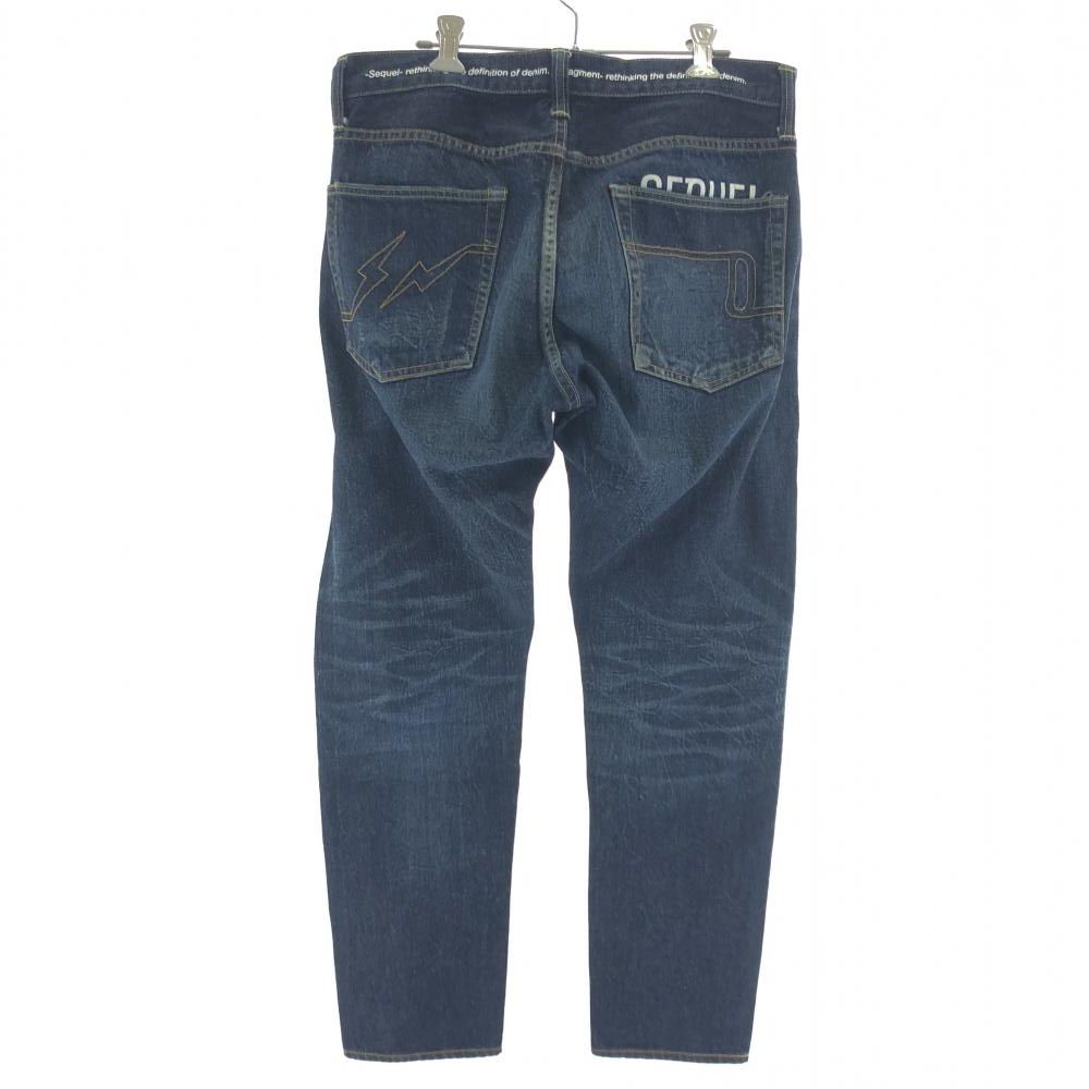 中古】SEQUEL × Fragment デニムパンツ サイズS インディゴ シークエル  