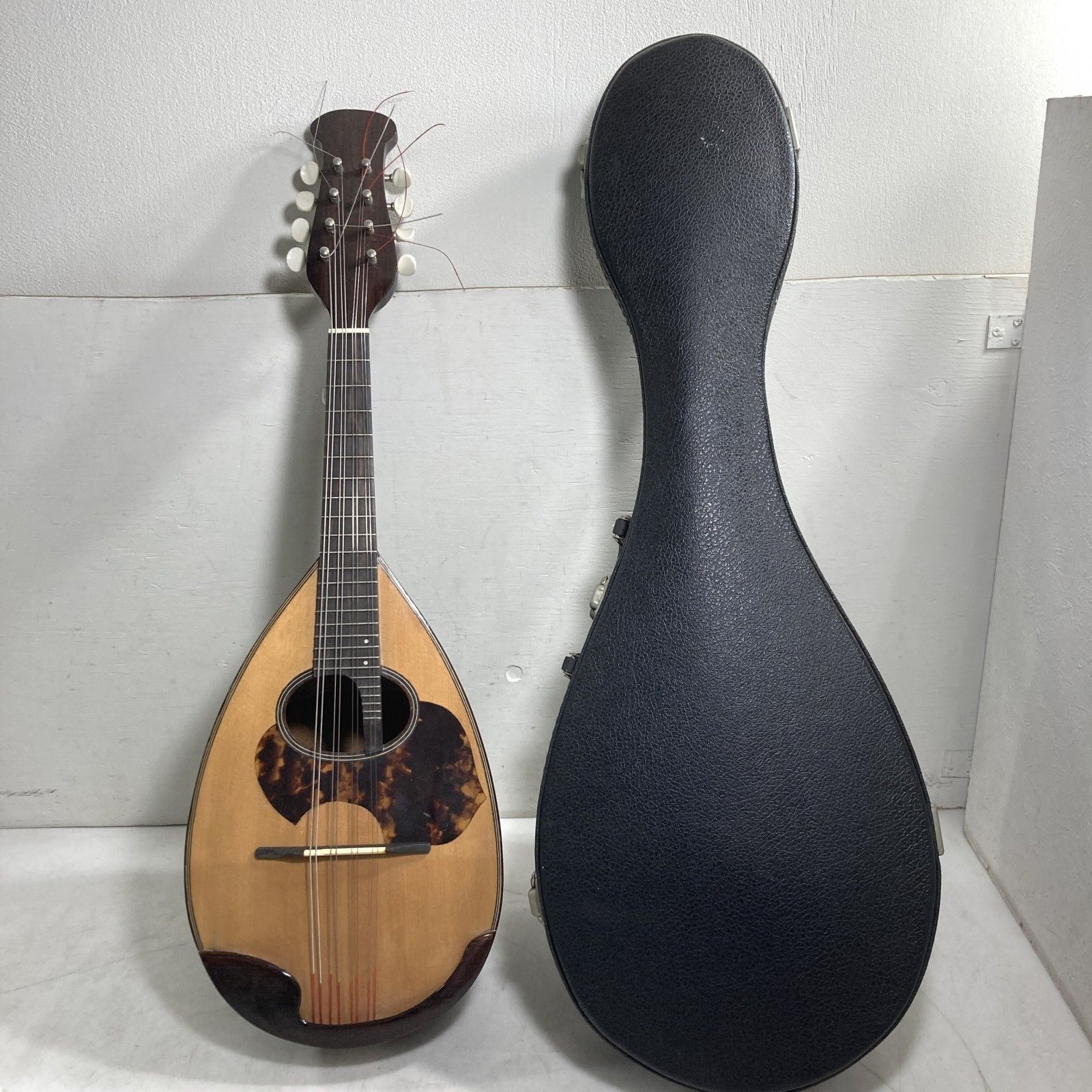 渡辺精次 マンドリン S.Watanabe その他ホビー ケース付付属 弦楽器 詳細不明 現状品 2.10kg