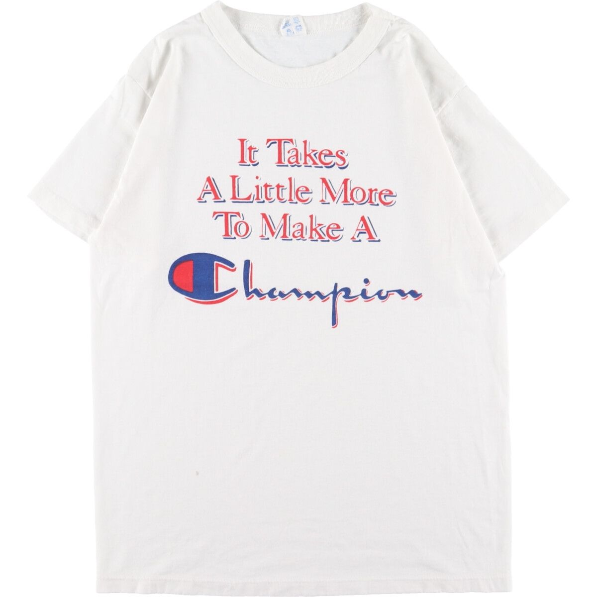 80年代 チャンピオン Champion トリコタグ ロゴプリントTシャツ USA製 メンズXL ヴィンテージ /eaa342800