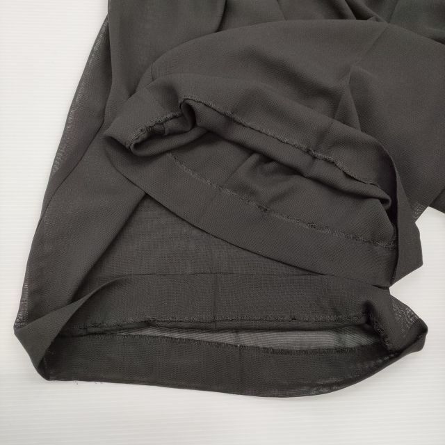 Diagram GRACE CONTINENTAL ソフトファイユパンツ 38 定価29700円 25SS ブラック レディース ダイアグラムグレースコンチネンタル【中古】5-0916M♪ Diagram GRACE CONTINENTAL ソフトファイユパンツ 38 定価29700円 25SS