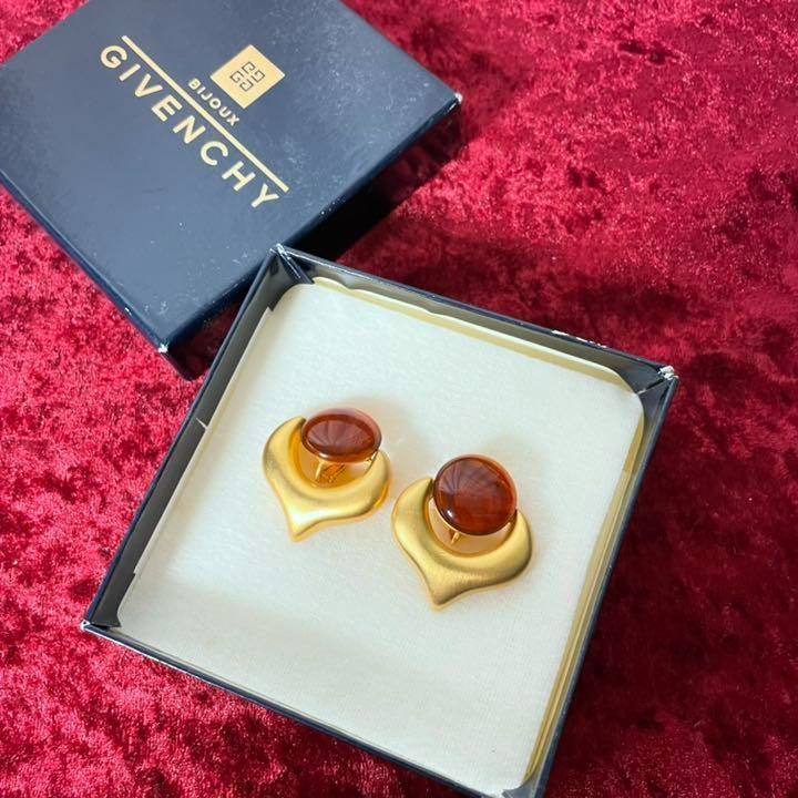 GIVENCHY ジバンシー 色石 ストーン イヤリング ジバンシィ アクセサリー
