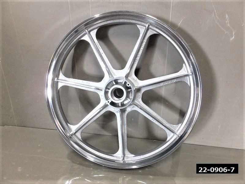 KZ550 フロントホイール バレル研磨仕上済 Z550FX カワサキ FX Z400FX 当時物 [22-0906-7] [ 5464 ]