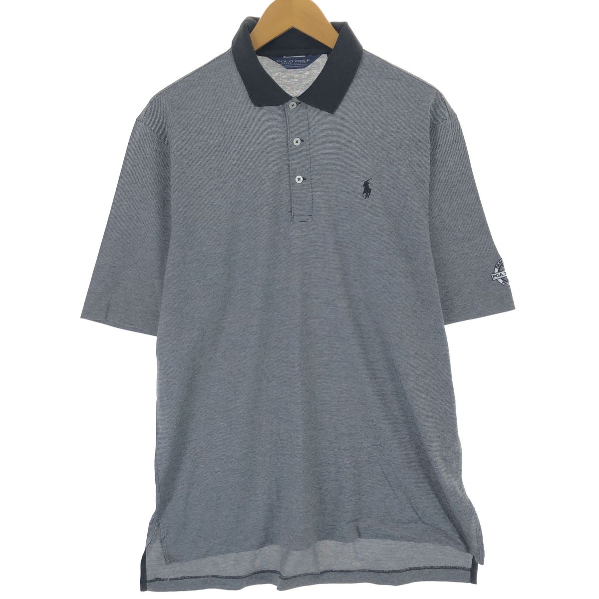 古着 90年代 ラルフローレン Ralph Lauren POLO GOLF ポロゴルフ 半袖 ポロシャツ メンズM相当 ヴィンテージ/eaa474363
