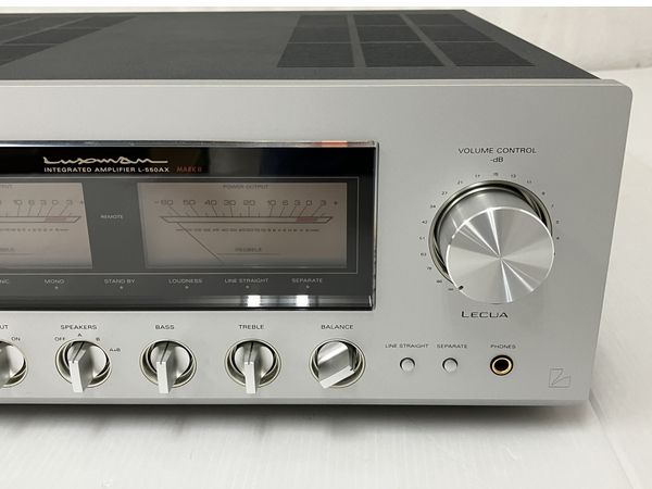 LUXMAN L-550AX Mark2 プリメインアンプ 音響機材 ラックスマン 中古