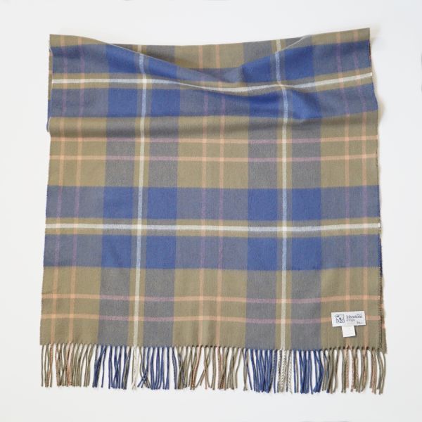 ジョンストンズ カシミヤ　大判ストール　ロンハーマン 別注 ジョンストンズ ロンハーマン別注 カシミヤ大判ストール Johnstons