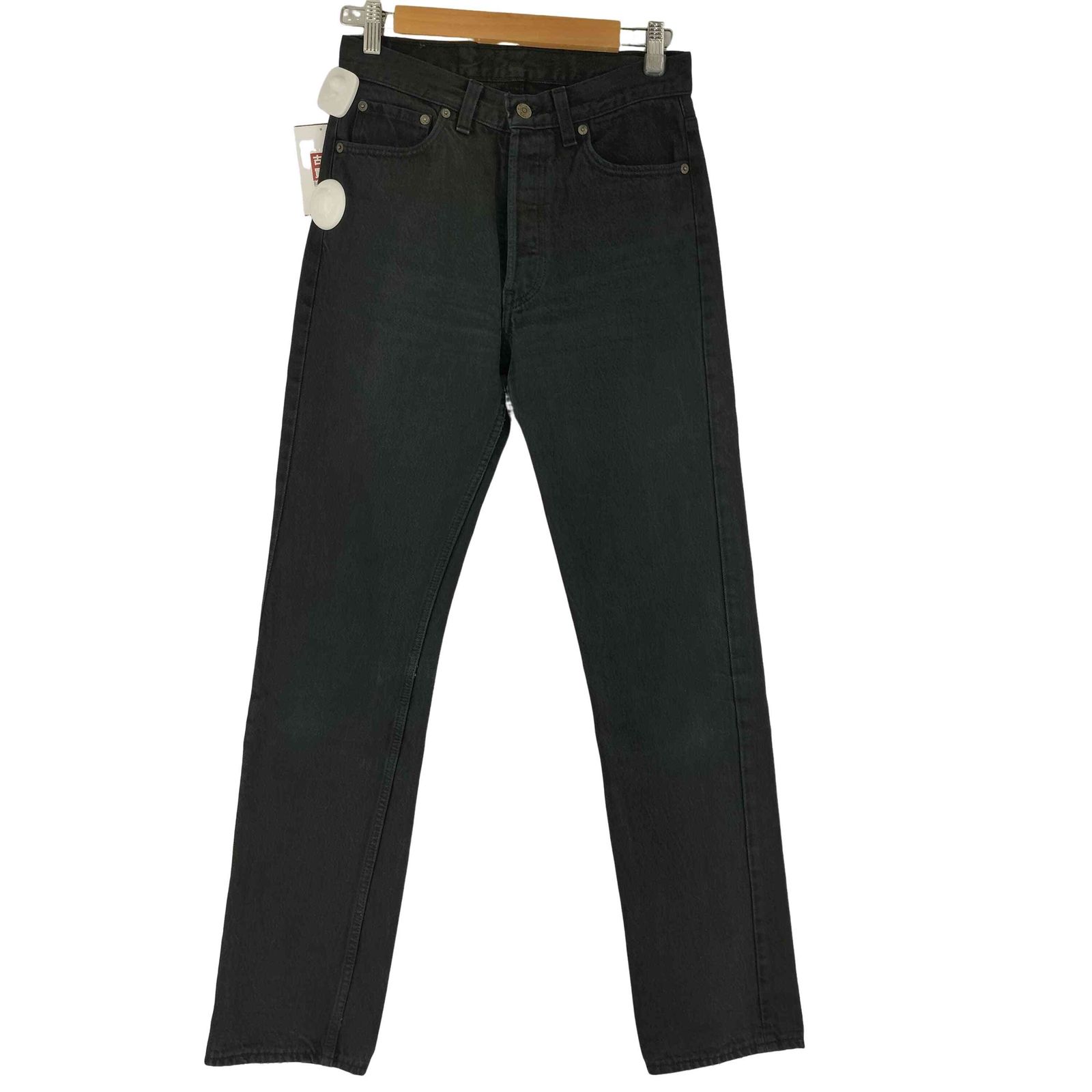 リーバイス Levis 93年製造 501 後染め ボタンフライ ブラックデニムパンツ メンズ 29X34