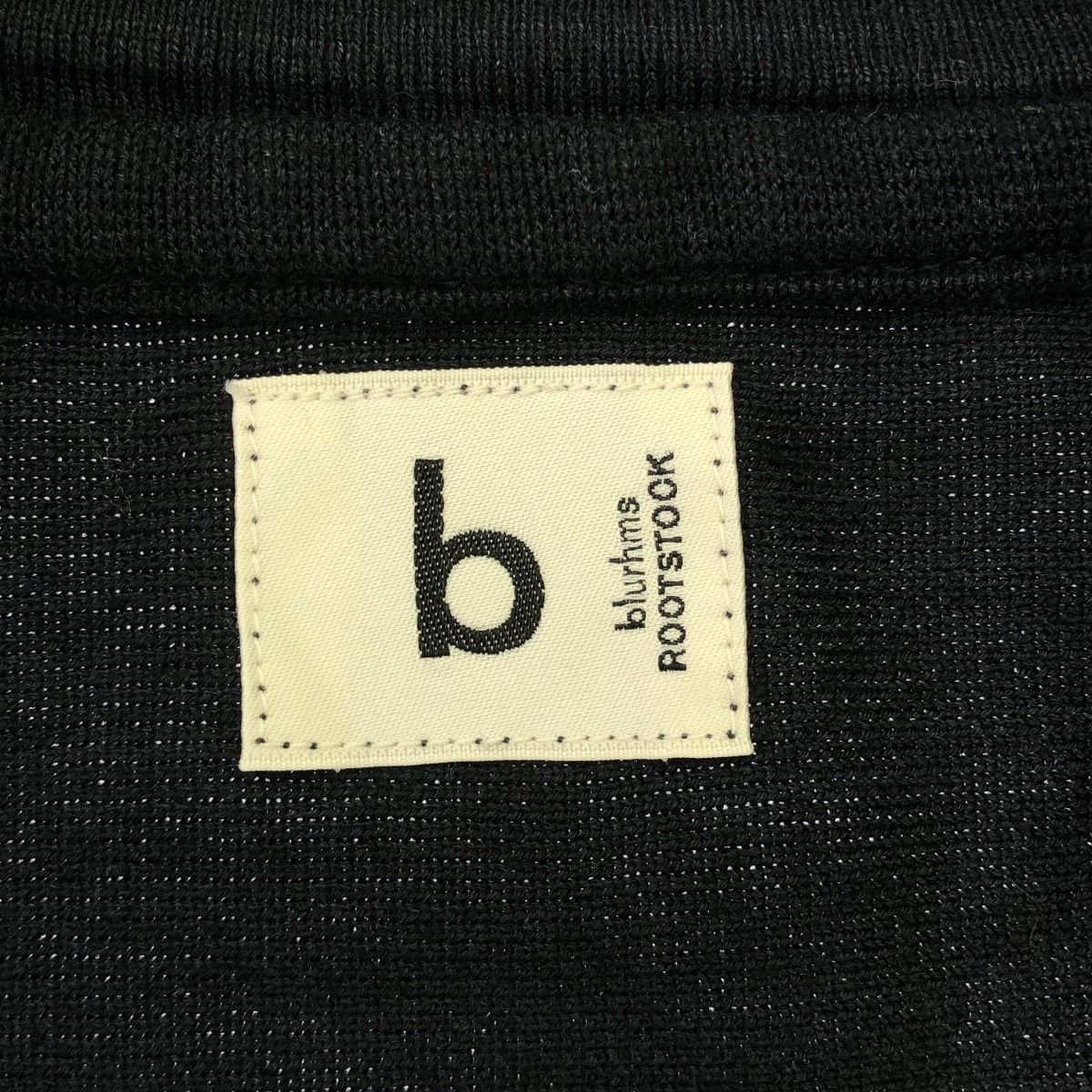 blurhms ブラームス Border Mock-neck ボーダーモックネックT 