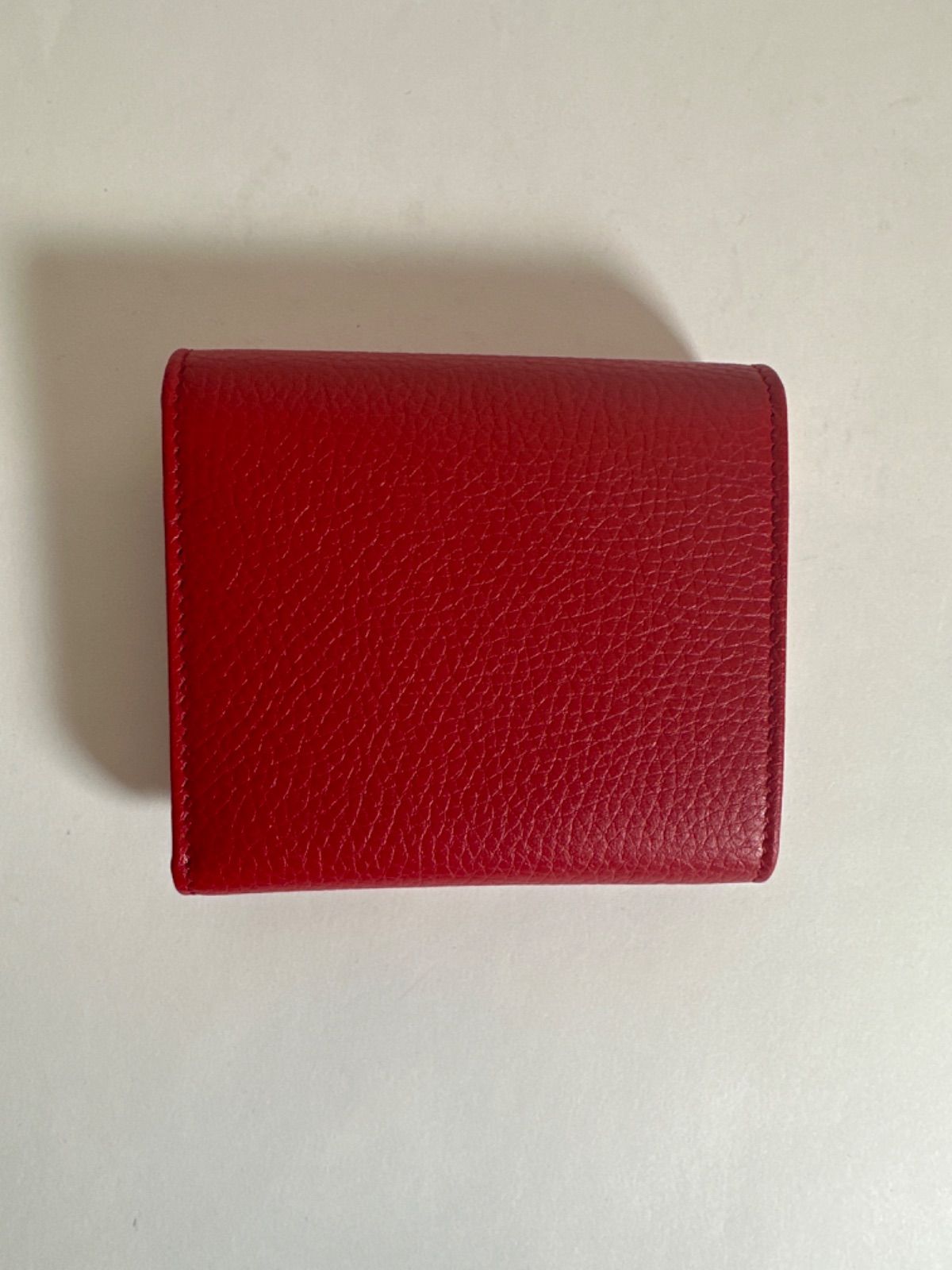 新品未使用】GUCCI グッチ 財布 三つ折り 598207A7M0G6523 RED 赤