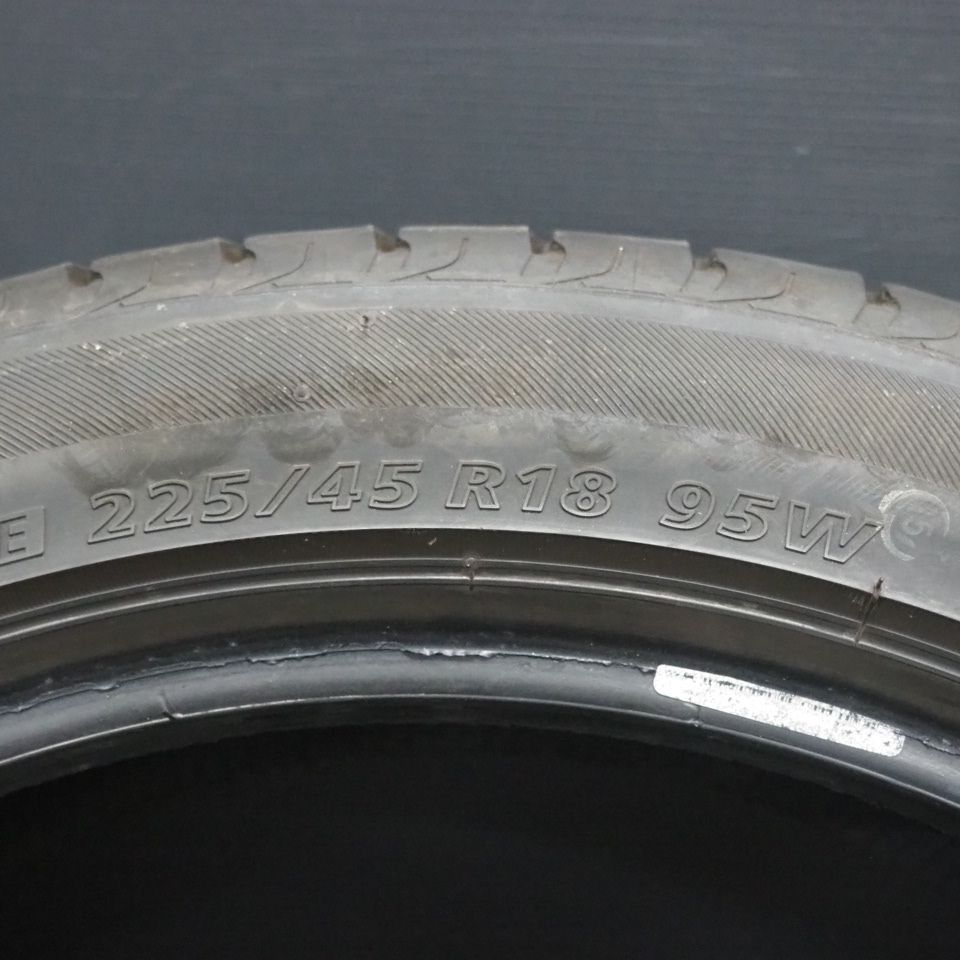 バリ山　225/45 R18 BRIDGESTONE NEWNO タイヤ23年 ブリヂストン NEWNO ニューノ 225/45R18 (タイヤ単品) | カー