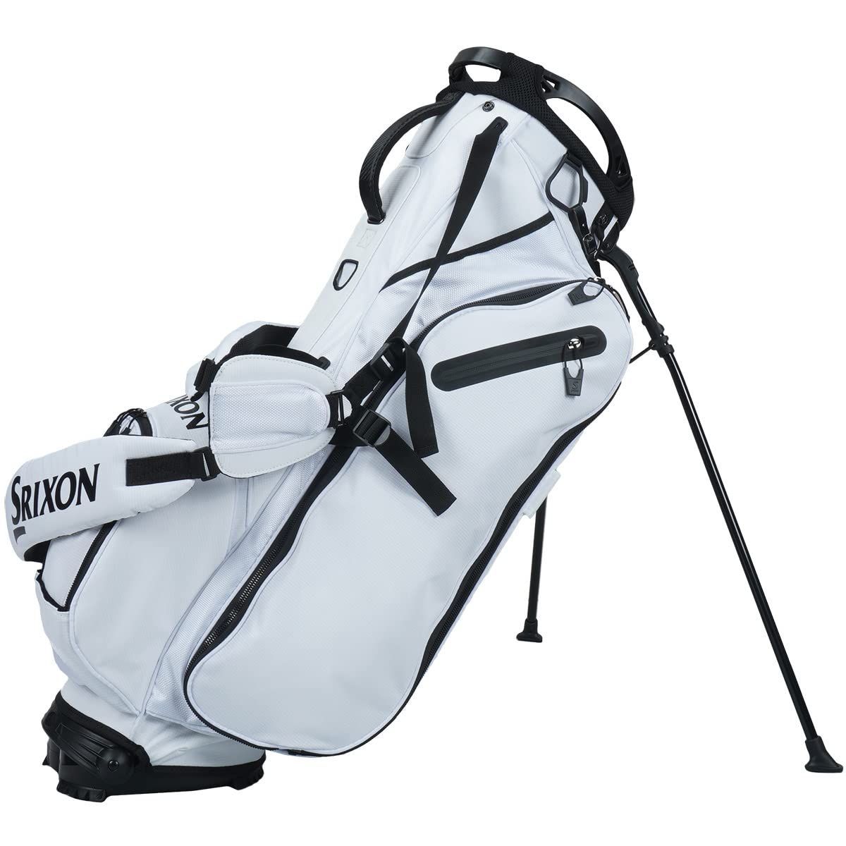 DUNLOP(ダンロップ) SRIXON スタンドキャディバッグ GGC-S182 ホワイト/ブラック/レッド/ネイビー - メルカリ