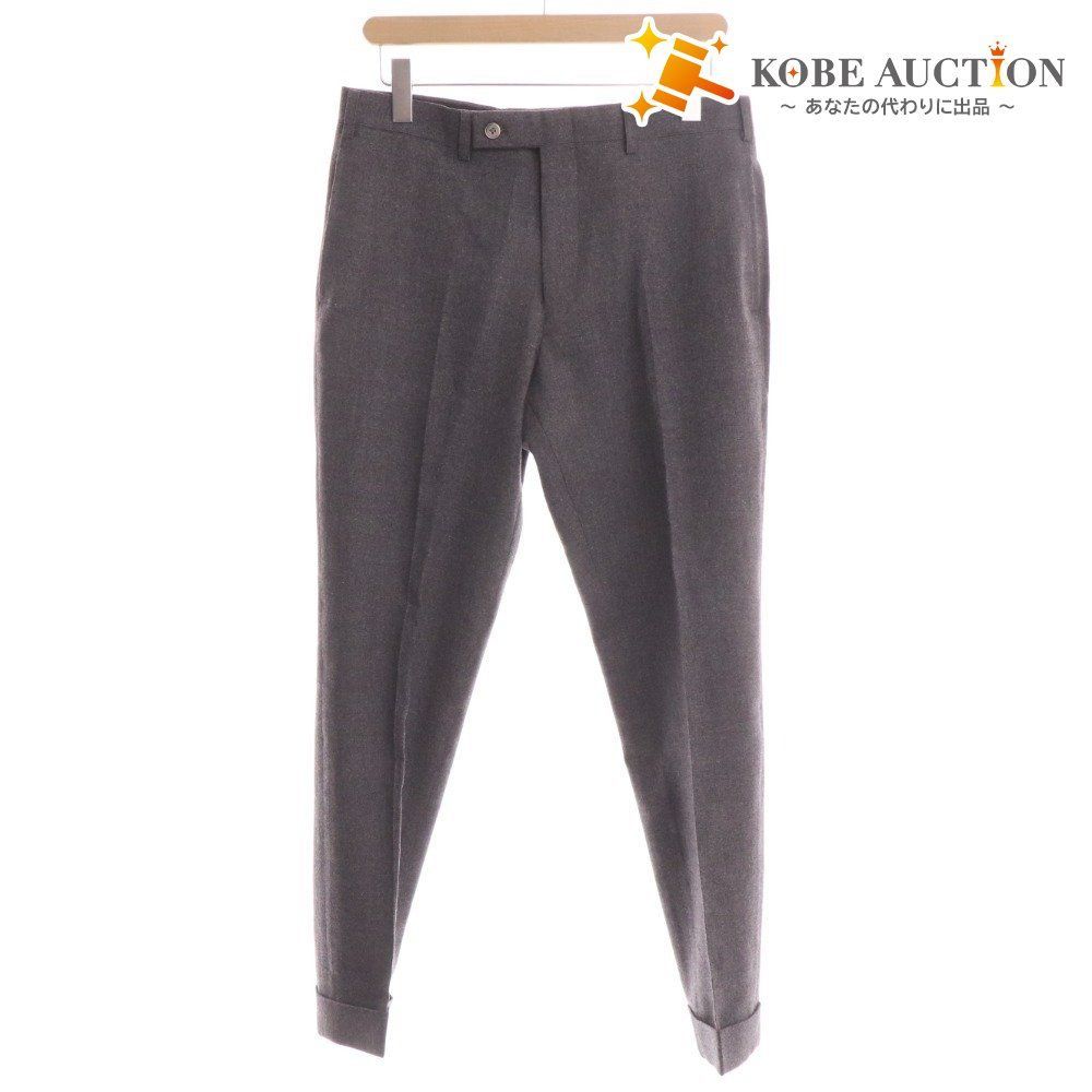 □ エルメネジルド ゼニア スラックス パンツ ボトムス 裾ダブル