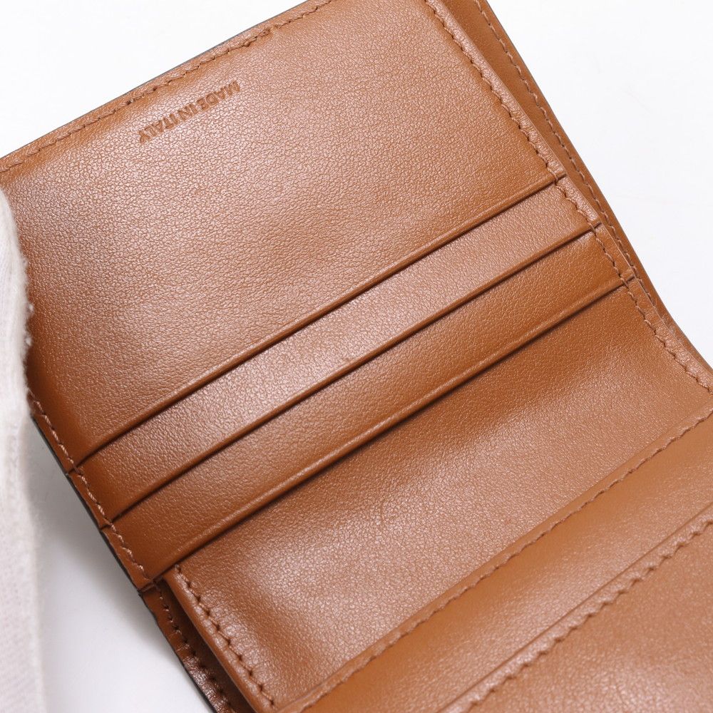 CELINE トリオンフ キャンバス 三つ折財布 CELINE セリーヌ 三つ折り財布 トリオンフ ロゴ金具 キャンバス CELINE