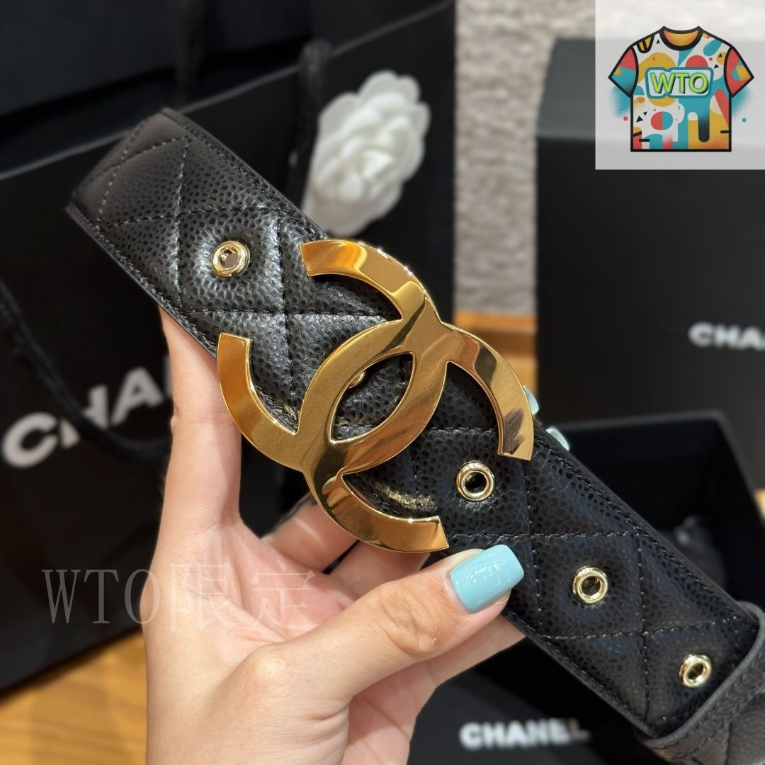 今日特価】Chanel ニューモデル レディースベルト-1 - メルカリ