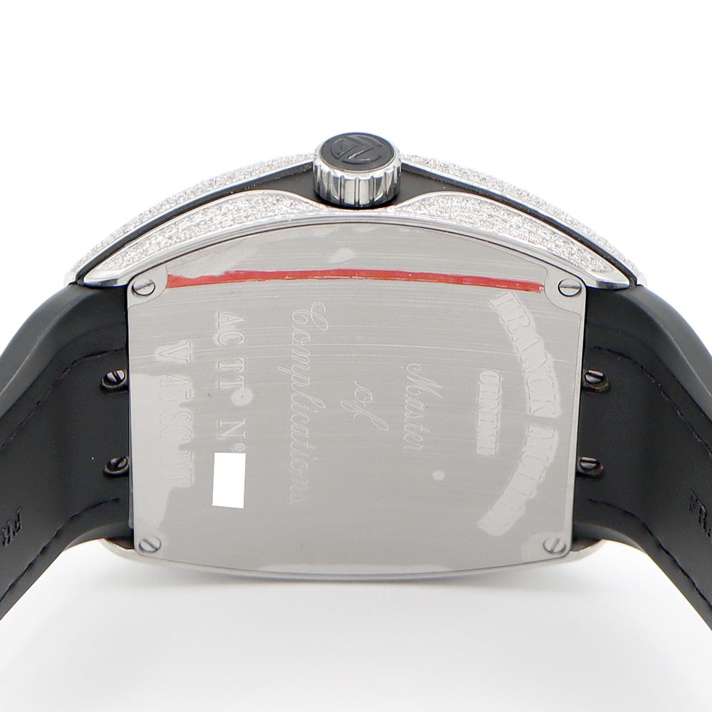 FRANCK MULLER フランクミュラー ヴァンガード ダイヤベゼル ダイヤ  