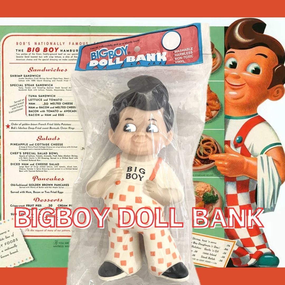 1970s  Bob’s  BIG BOY     貯金箱人形 1970s Bob's BIG BOY 貯金箱人形の通販 by champ ｜ラクマ