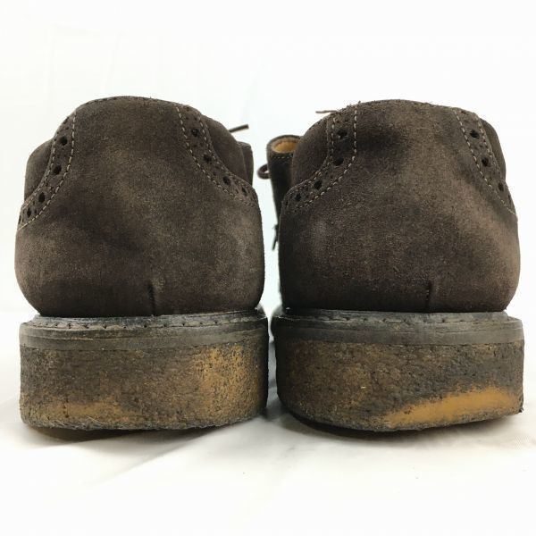 試着交換OK！SAXONE/サクソン【size8 26.5】英国靴Vintage クレープ 