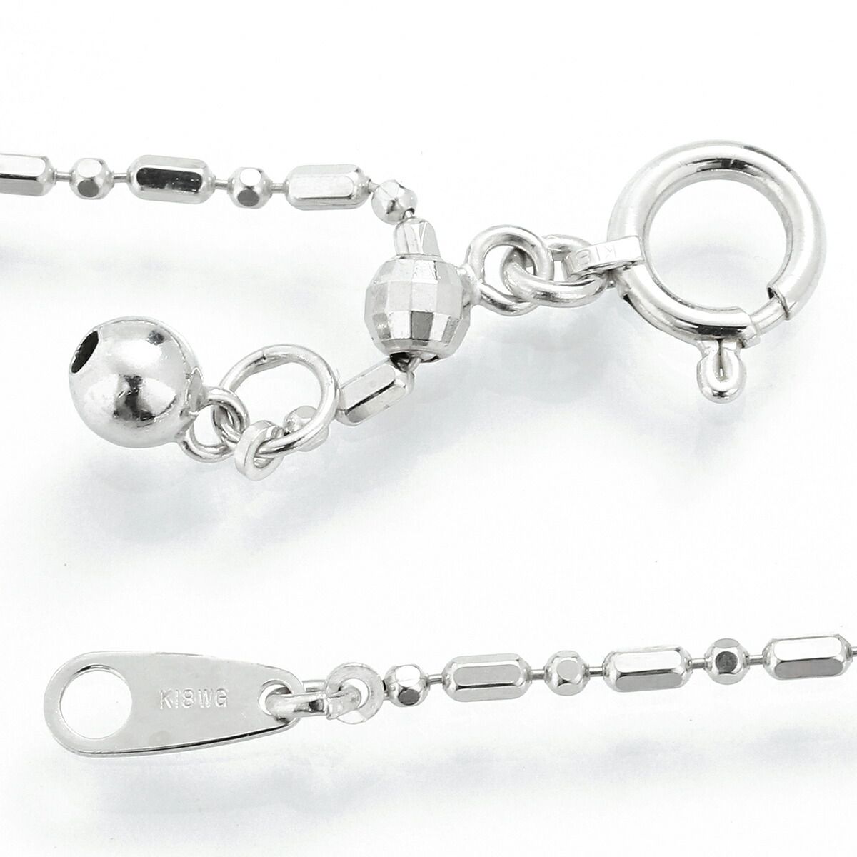 ドロップペンダント サファイア 0.99ct ダイヤモンド K18 中古  