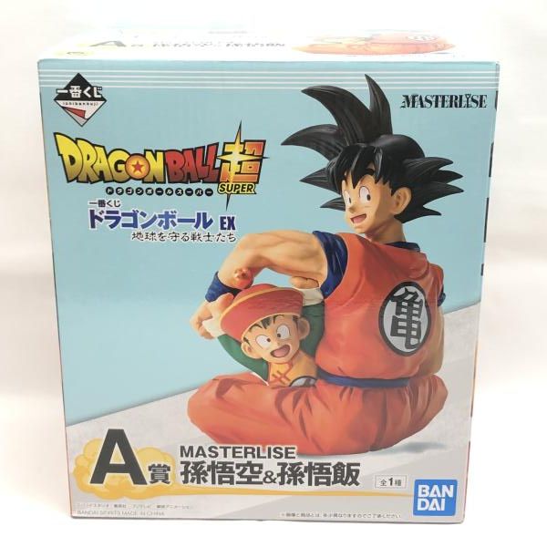 【中古】開封)A賞 孫悟空&amp;孫悟飯 フィギュア MASTERLISE ｢一番くじ ドラゴンボール EX 地球を守る戦士たち｣[18][240018387022] 中古】開封)A賞 孫悟空&孫悟飯 フィギュア MASTERLISE ｢一番くじ