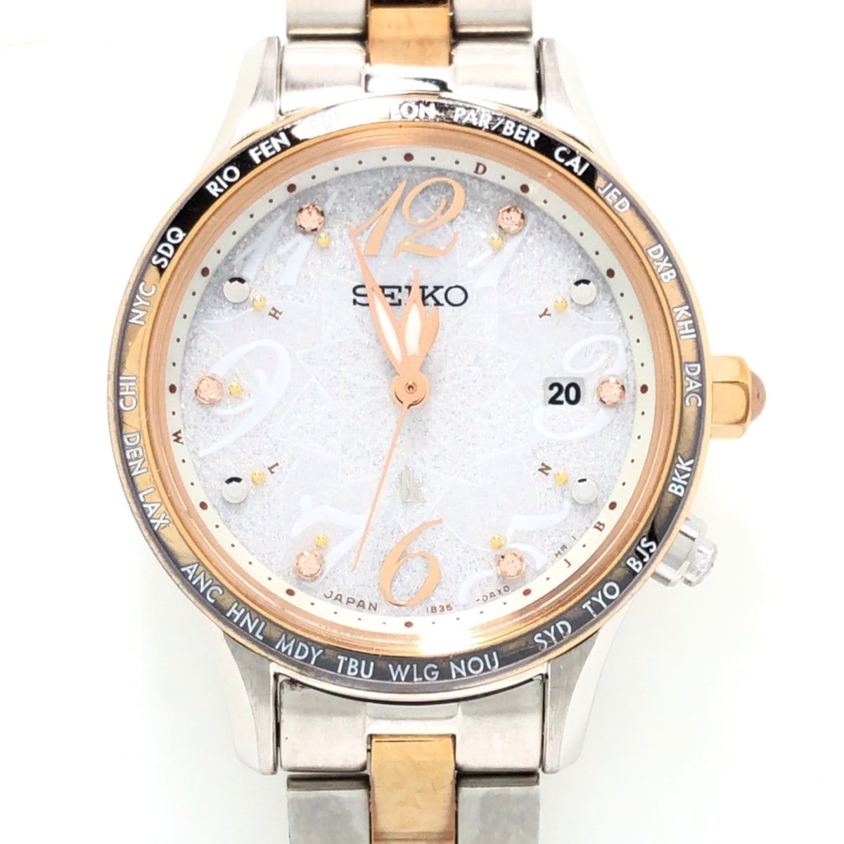 セイコー 腕時計 LUKIA(ルキア) 1B35-0AH0ファッション小物 - dibrass.com