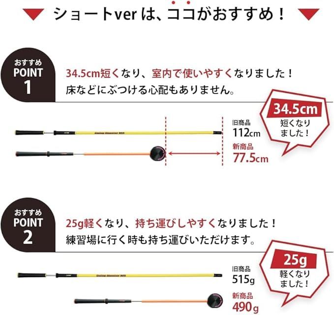 スイングモンスター725 ゴルフ スイング練習 練習器具 素振り