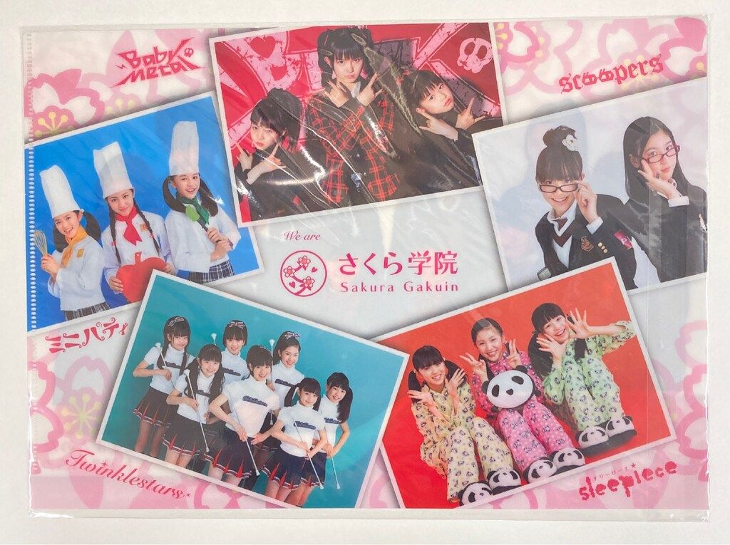 さくら学院 2010年度 ~message~ さくら学院 A4クリアファイル