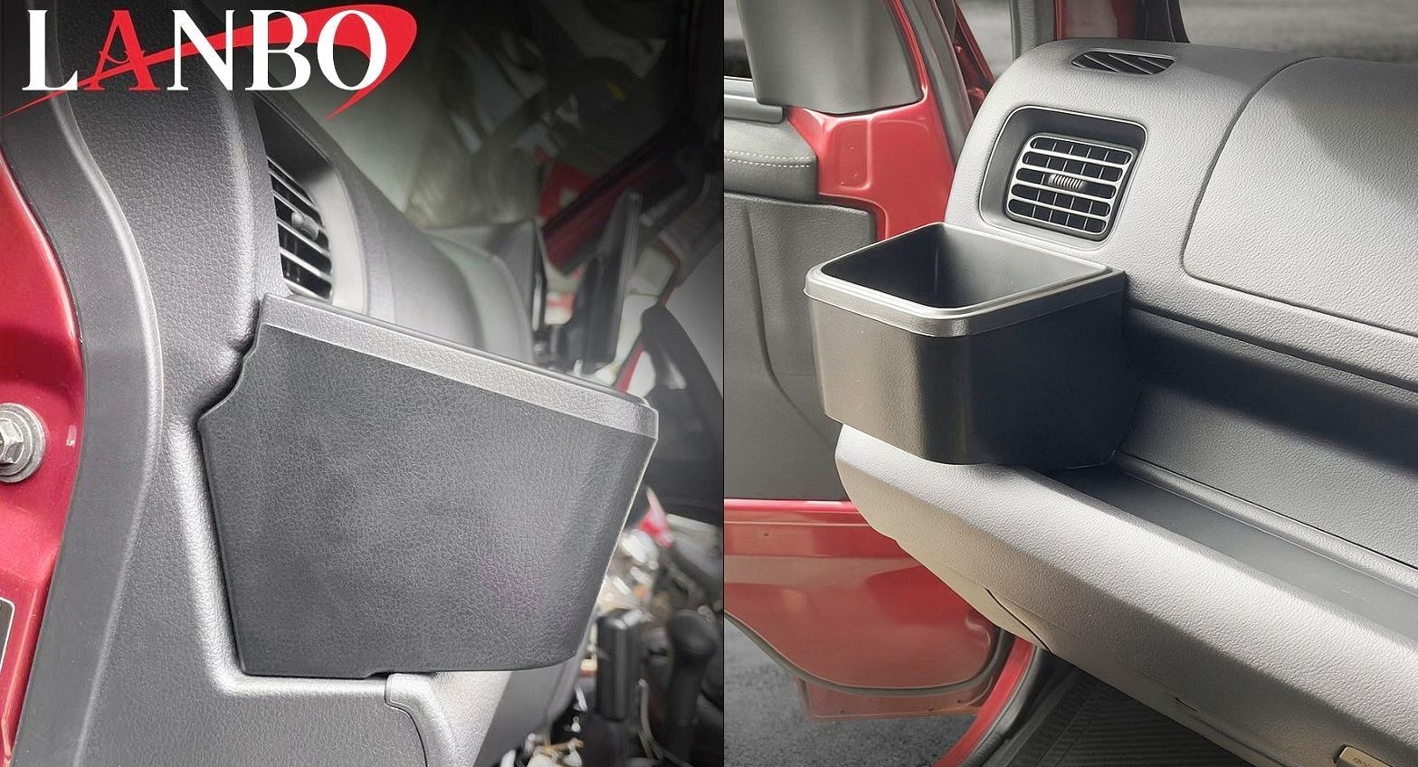 M s ダイハツ ハイゼットトラック ジャンボ 後期 S500P S510P 2021.12- LANBO 助手席側 カップホルダー ドリンクホルダー 1個 ランボ 社外 パーツ 部品 インテリア 車内 内装 用品 軽トラ 軽トラック WD103975