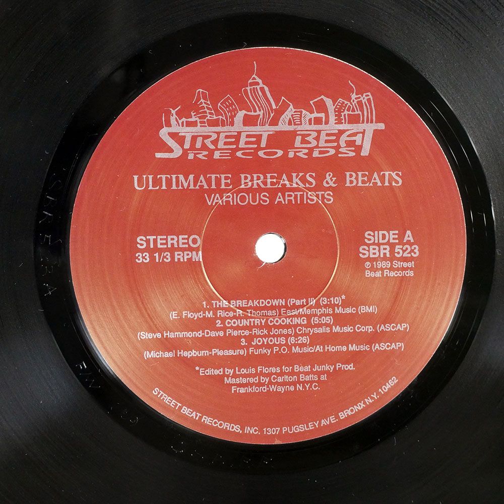 米 ブート US盤 VA/ULTIMATE BREAKS & BEATS/STREET BEAT SBR523