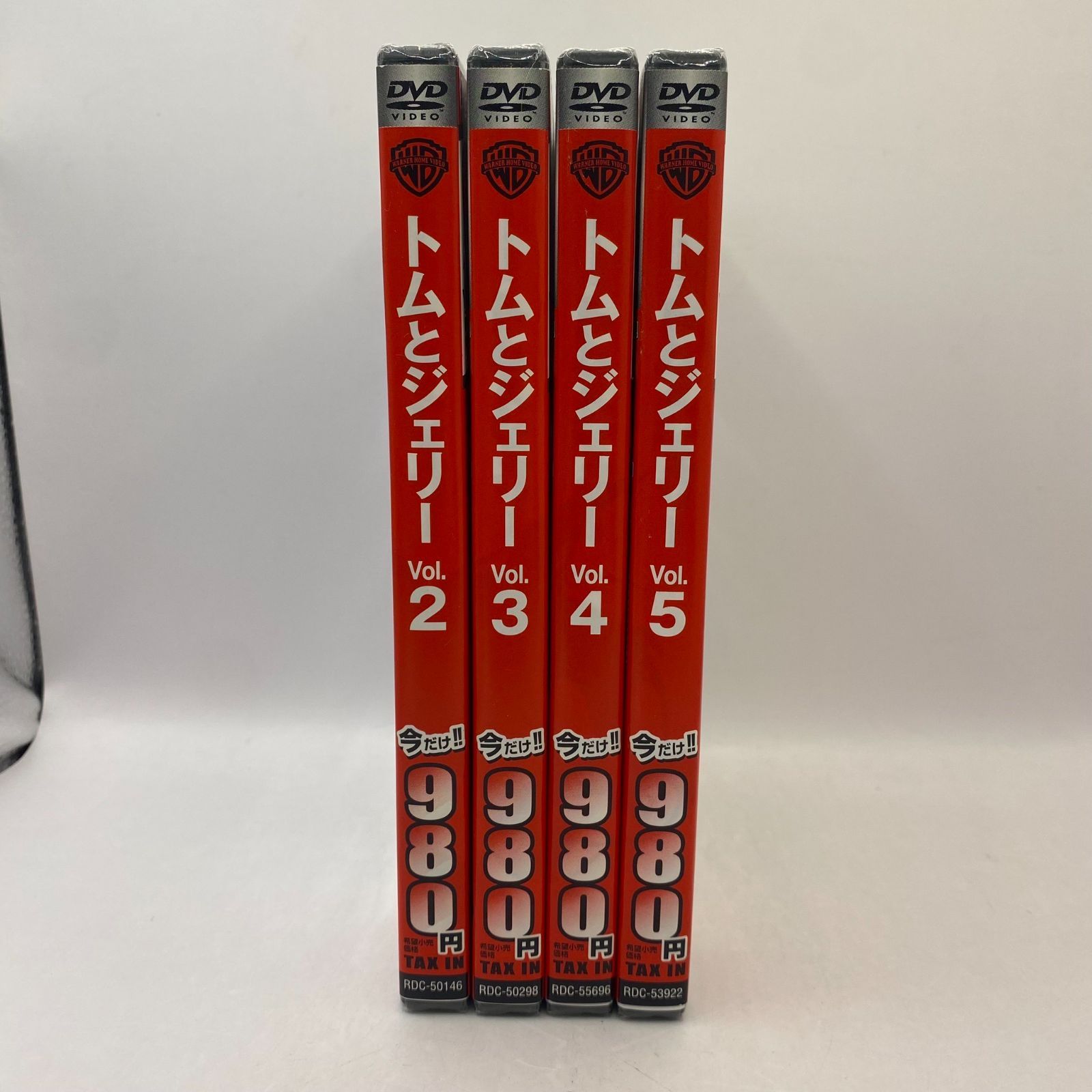 トム・リン監督作品 レンタル落ち DVD 4作品 まとめ売り トムとジェリー 4【アニメ 中古 DVD】ケース無:: レンタル落ち