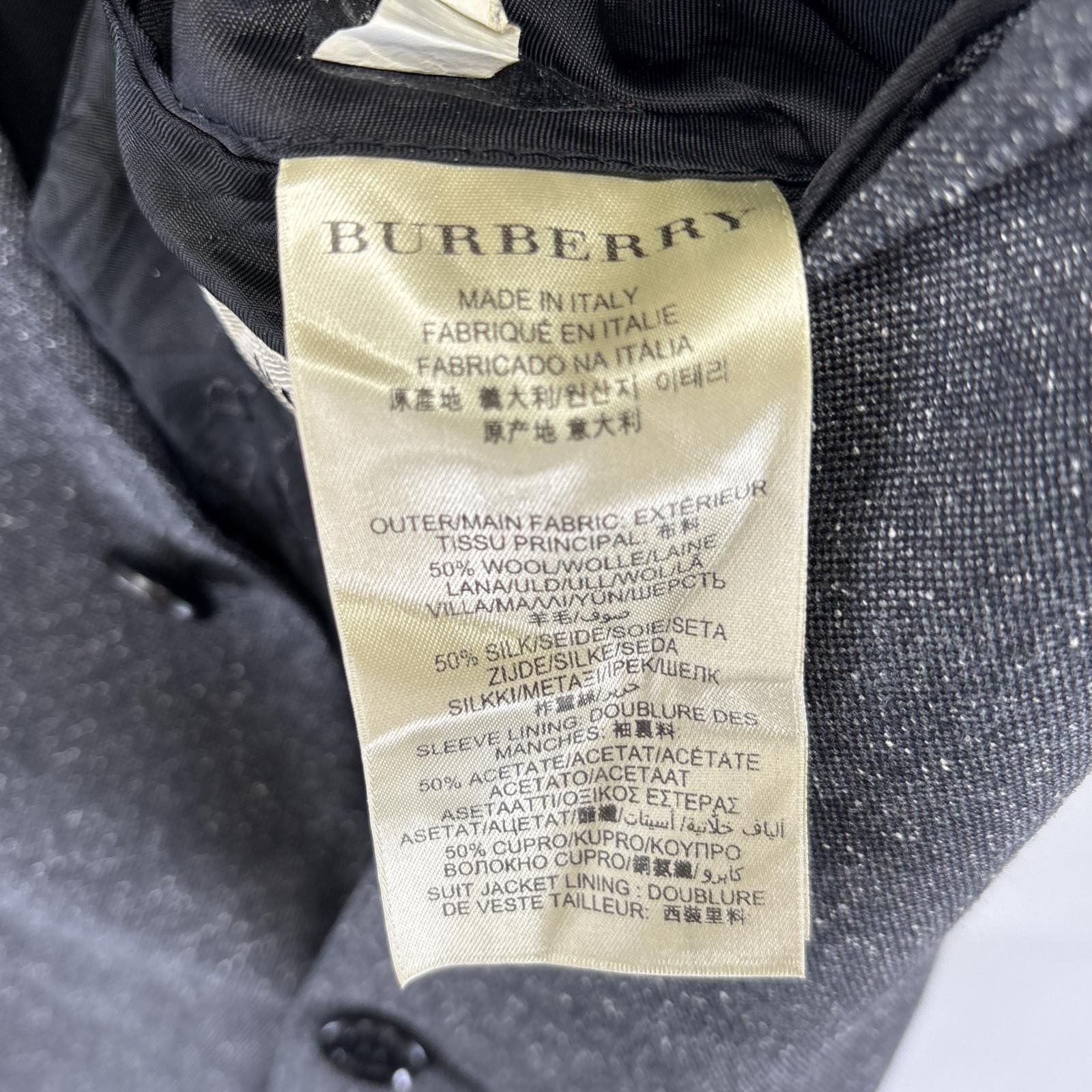 古着 バーバリー BURBERRY イタリア製 テーラードジャケット