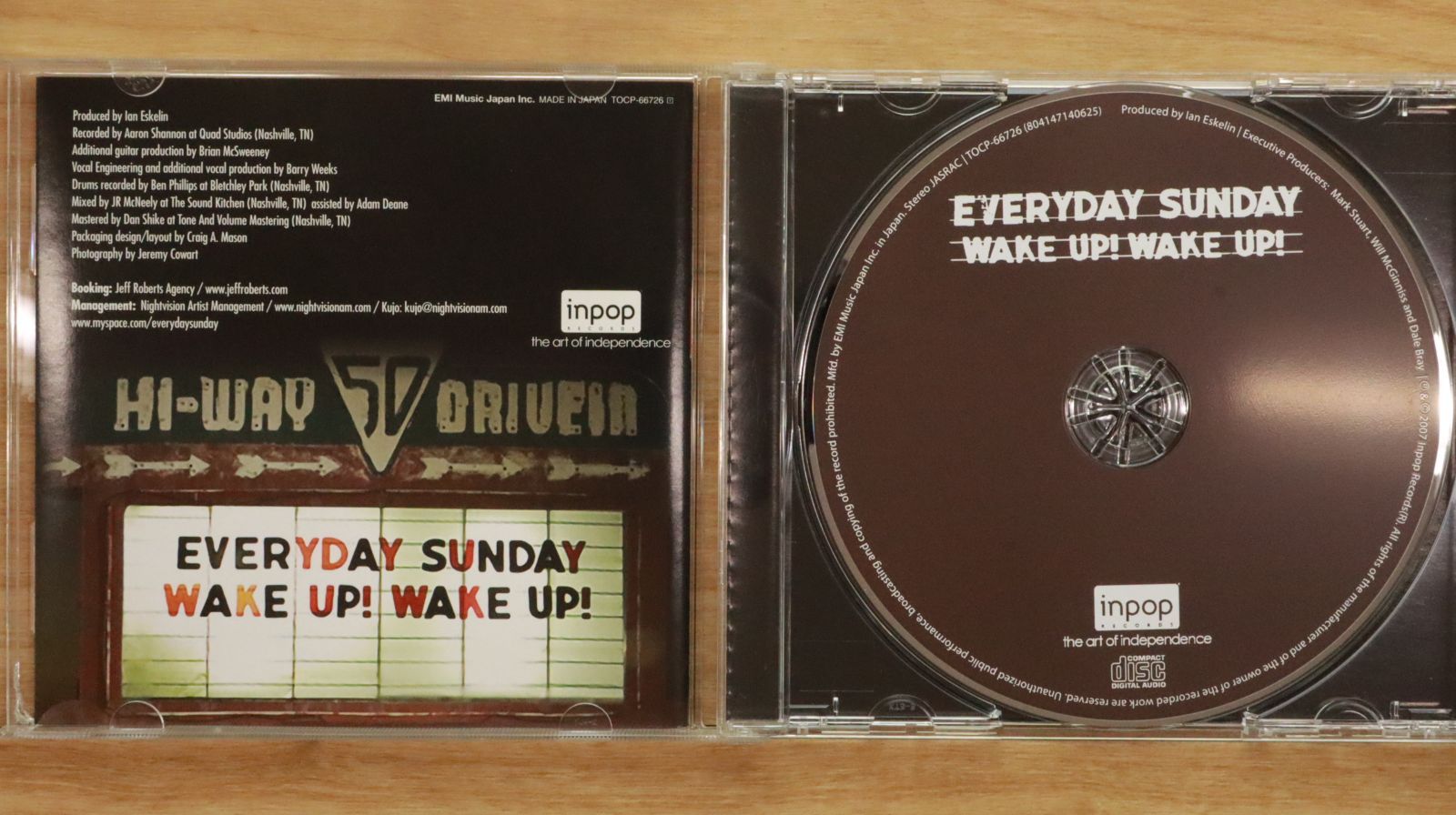 【中古】 ウェイク・アップ・エブリバディ/ＣＤ/SRCS-6376 国内盤CD☆エヴリデイ・サンデー/EVERYDAY SUNDAY□ ウェイク