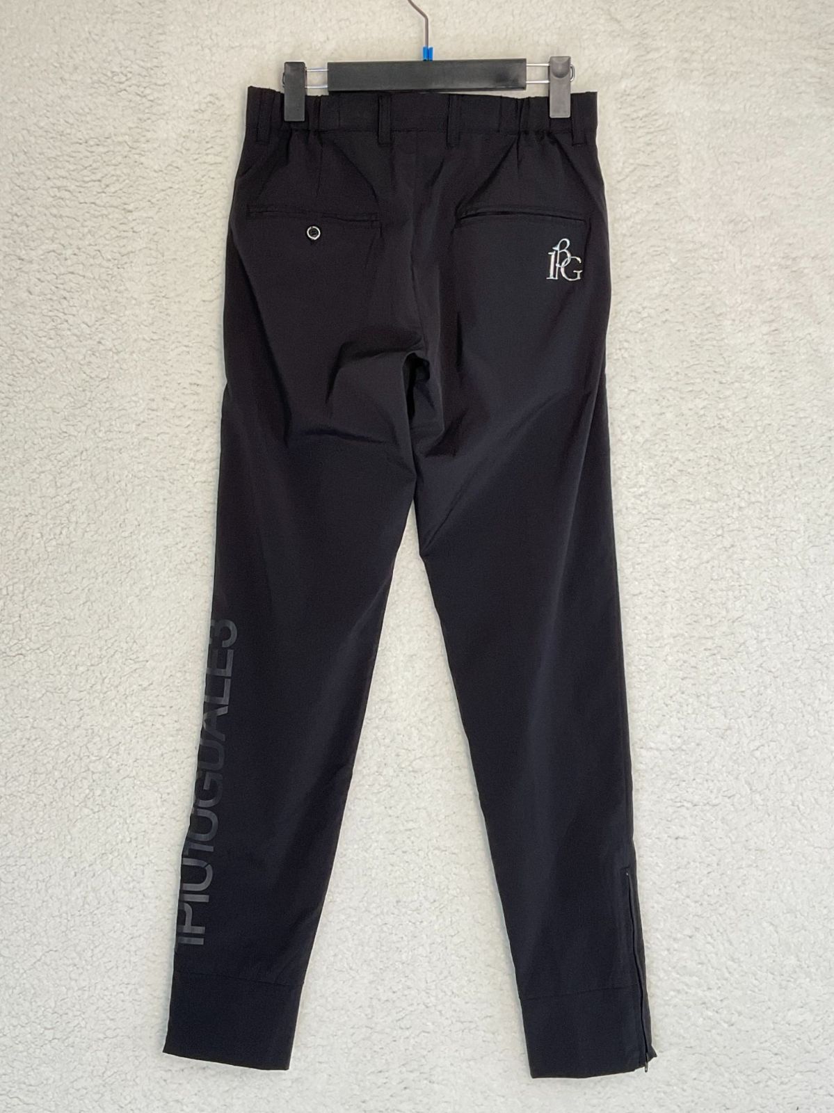 未使用 1PIU1UGUALE3 GOLF 3 ブラック ZIP PANTS ジップパンツ 未使用 1PIU1UGUALE3 GOLF 3 ブラック ZIP PANTS ジップパンツ