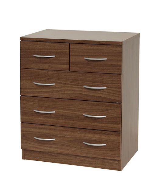 衣類収納チェスト幅60cm ウォルナット系 収納タンス（1173） 衣類収納チェスト幅60cm ウォルナット系 収納 新生活 タンス（1173