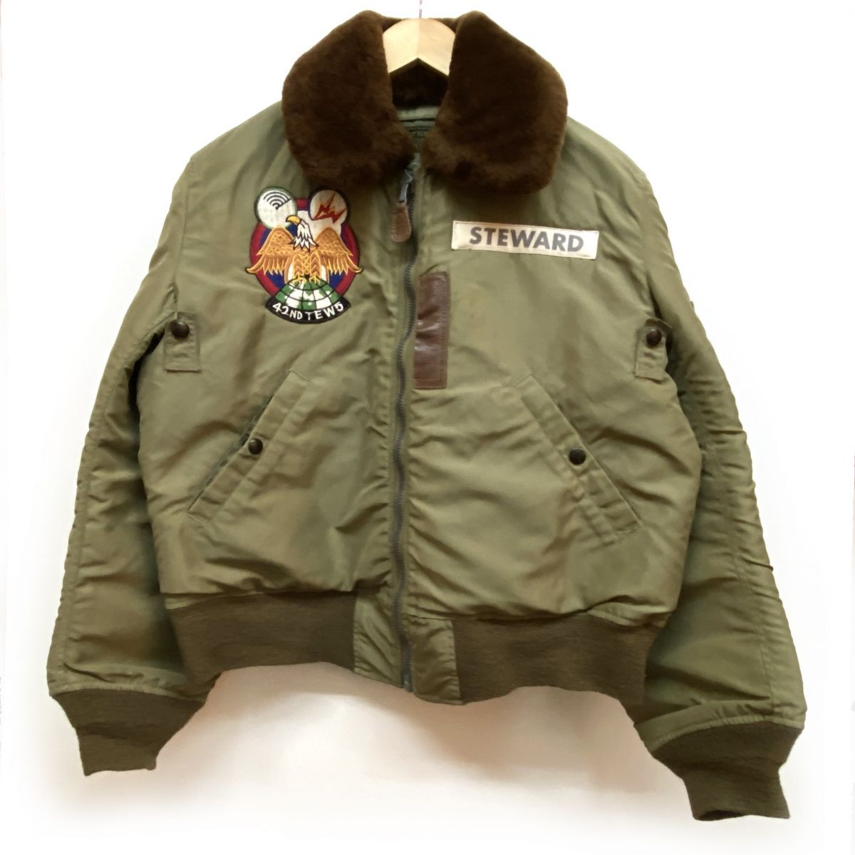 90's OLD STUSSY MA-1ジャケット オリーブ色 2025年最新】stussy ma1の