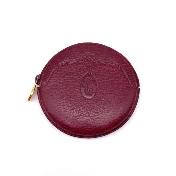 Cartier カルティエ マストライン レザー コインケース eH0932A