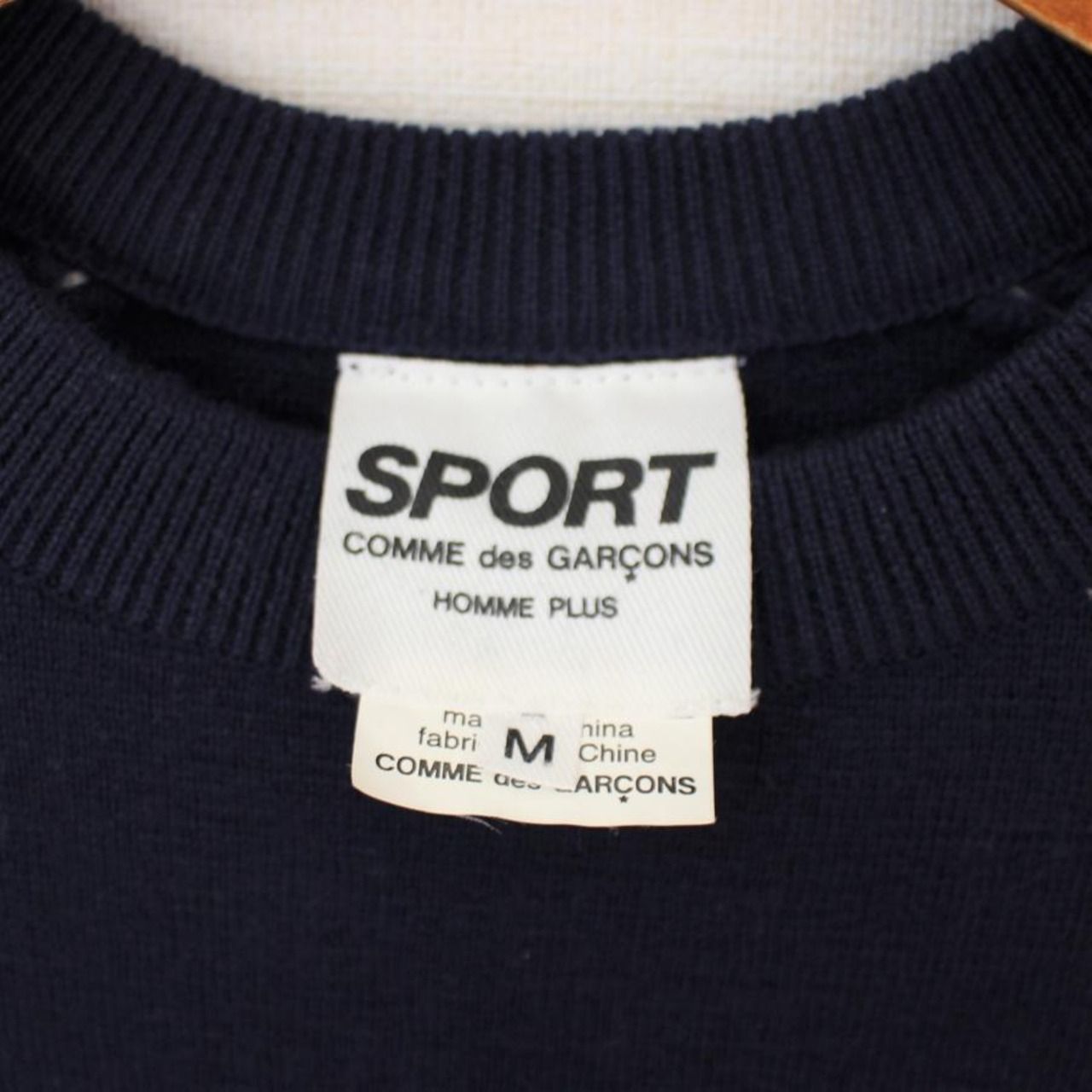 ギャルソン HOMME PLUS AD2006 ニット 黒 S H98/6841 SPORT COMME DES 