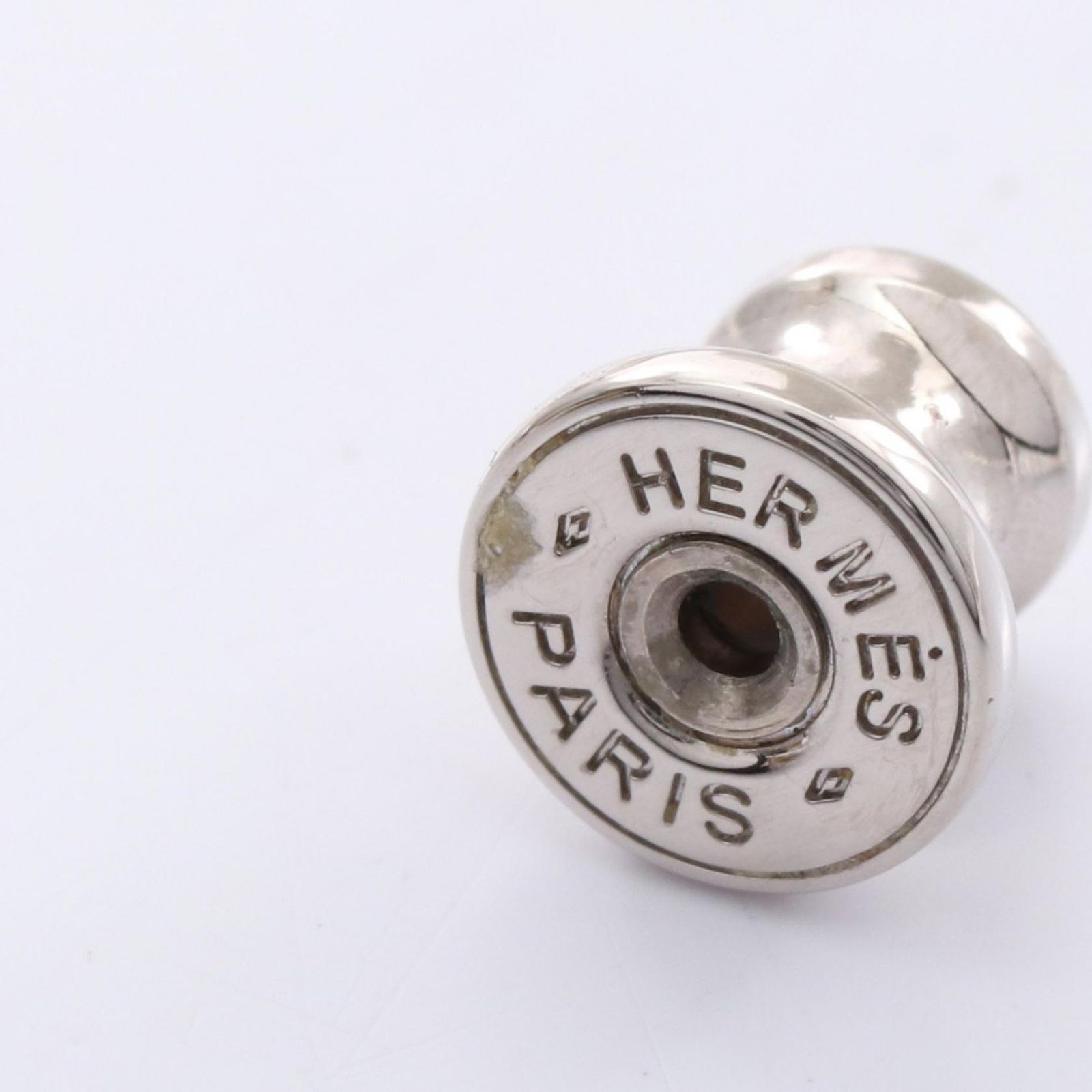 美品 HERMES イスム・ポップ/ライン ピアス ピンク バッファローホーン 美品 HERMES イスム・ポップ/ライン ピアス ピンク バッファロー