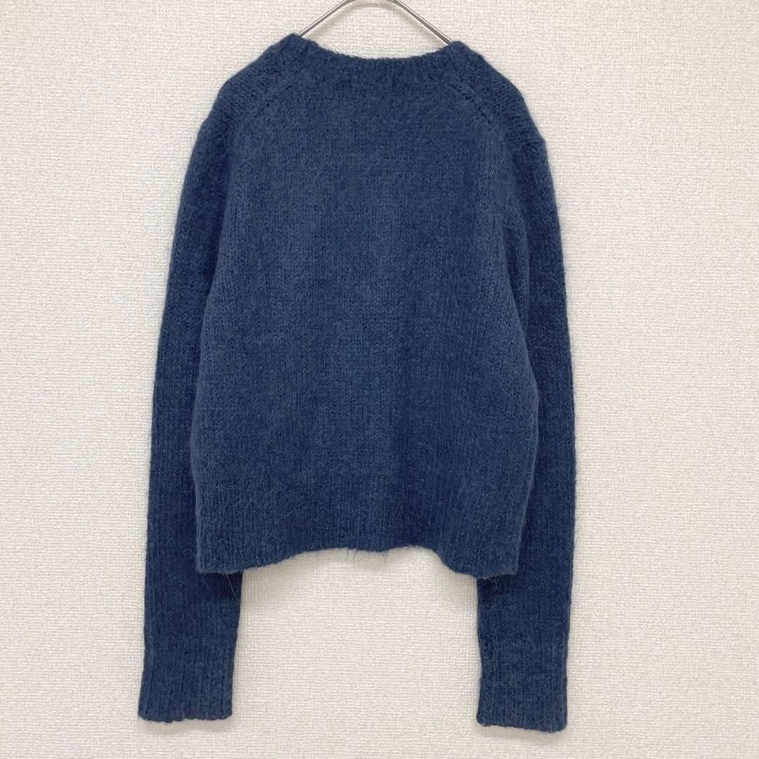 DRIES VAN NOTEN ドリスヴァンノッテン アルパカ ウール カーディガン ショート丈 Vネック ニット S レディース ベルギー製