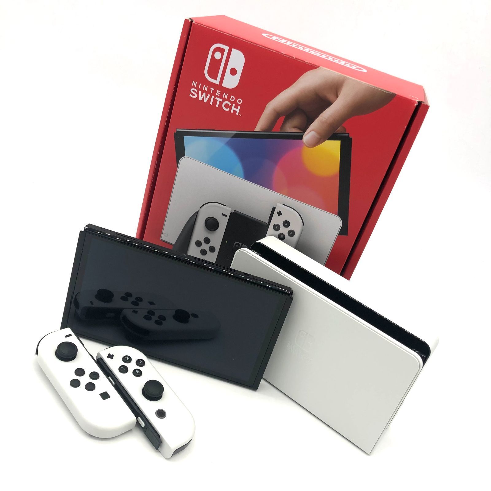 ▽Nintendo Switch 有機ELモデル ホワイト HEG-S-KAAAA S88586952453 