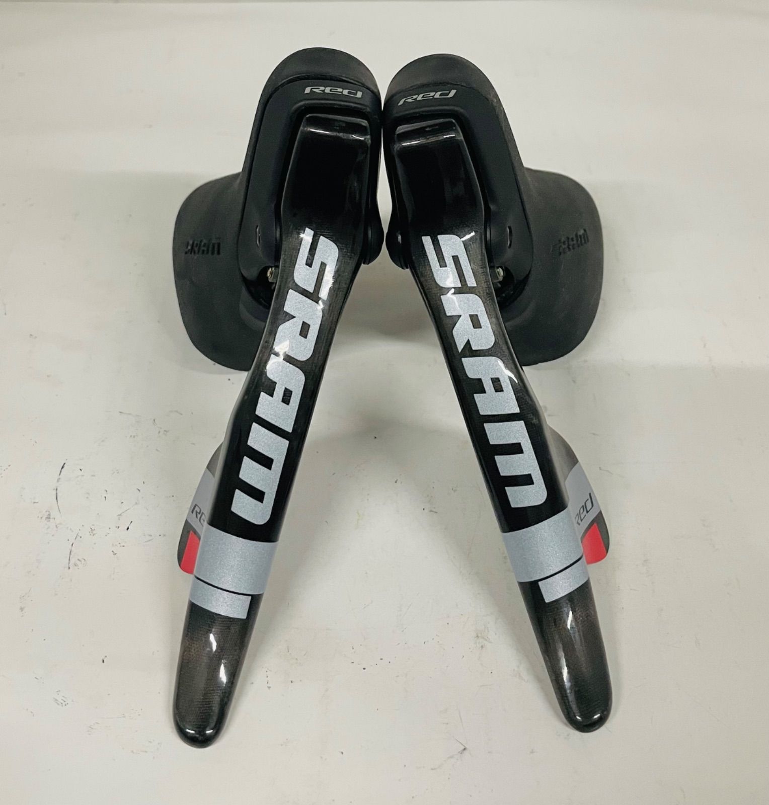 希少!未使用!SRAM スラムRED ダブルタップレバー 10速用 SRAM RED 2×10S ダブルタップ レバー スラム レッド 機械式