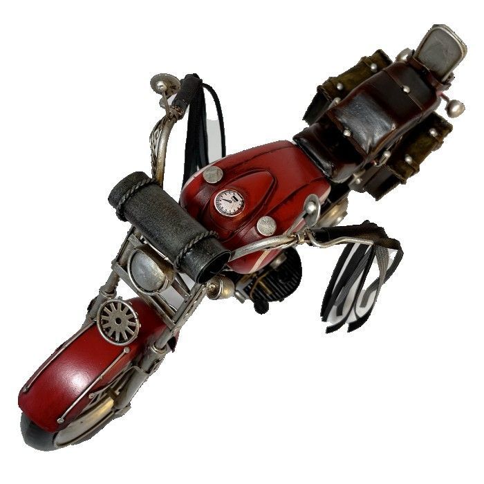 ブリキ モーターサイクル バイク レッド ハーレー コレクション
