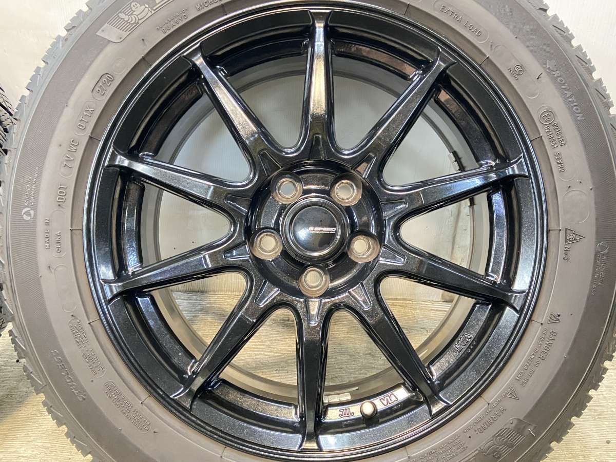 中古スタッドレスタイヤホイールセット205\u204455R17 BRIDGESTONE 