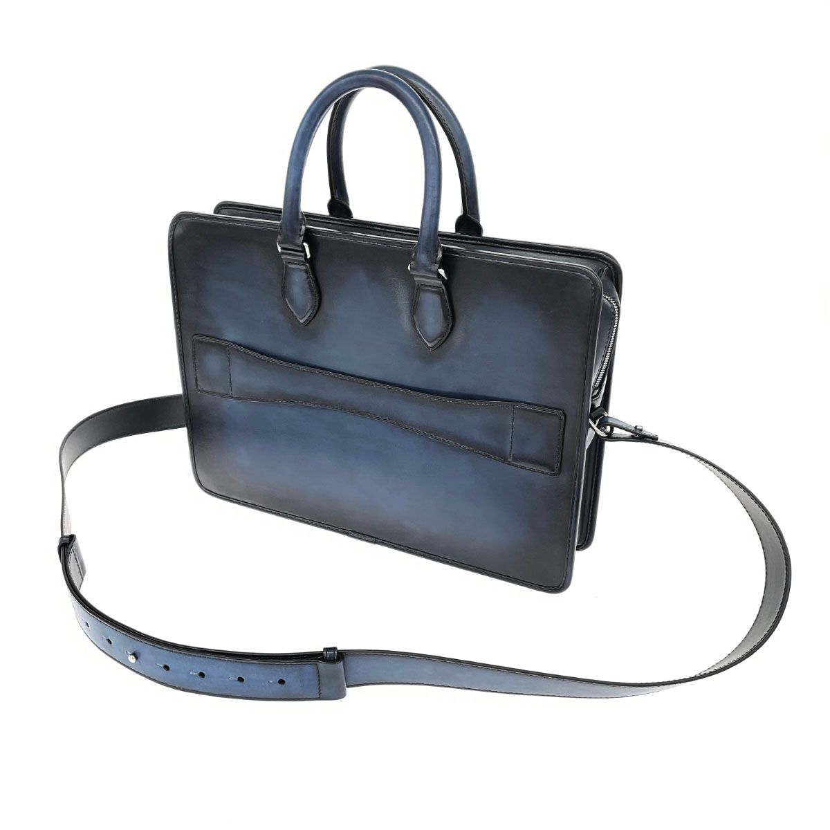 【正規品】BERLUTI ベルルッティ アンジュール メンズバック　レザー 良好 Berluti ベルルッティ アンジュール スクリット ビジネス